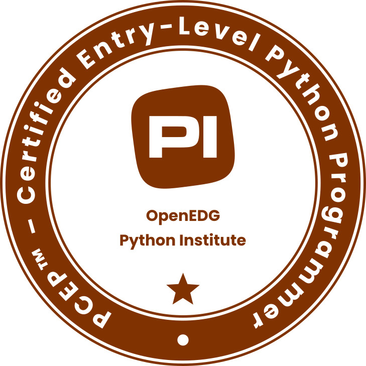 PCEP-30-02 Python Exam Voucher Code + FREE RETAKE (Official OpenEDG) Value $86