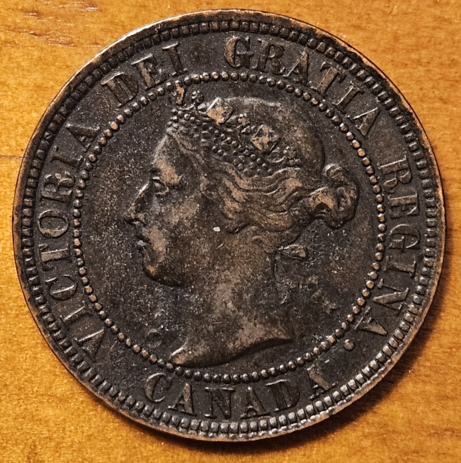 1898H Canada Large Cent, Nice Detail, 1898 H