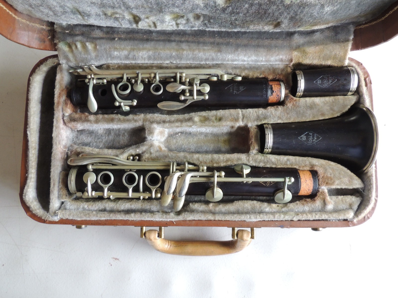 N. Noblet Paris Bb Wood Clarinet Ser 2004 Very Solid Instrument