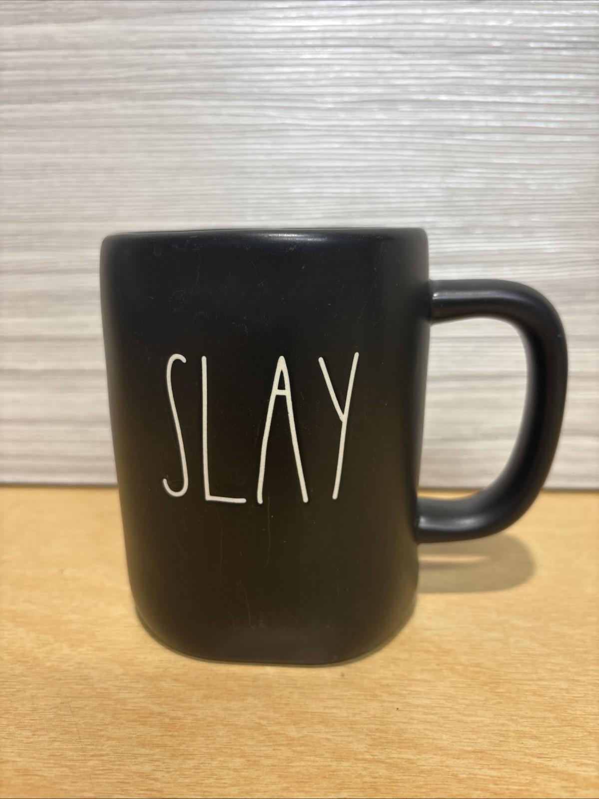 Rae Dunn  "SLAY" Mug Black Matte Artisan Collection by Magenta