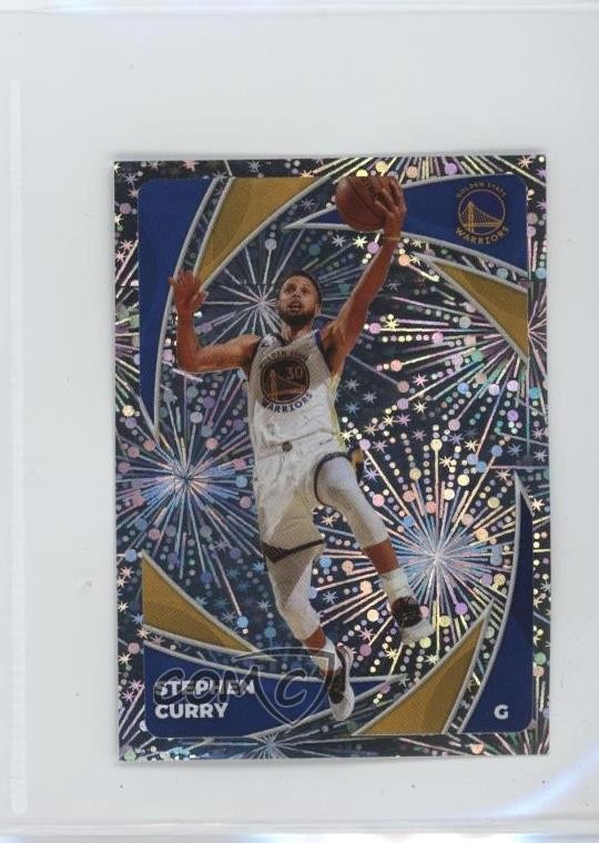 2020 Sticker & Card Collection Stickers European Version Stephen Curry #328 15on