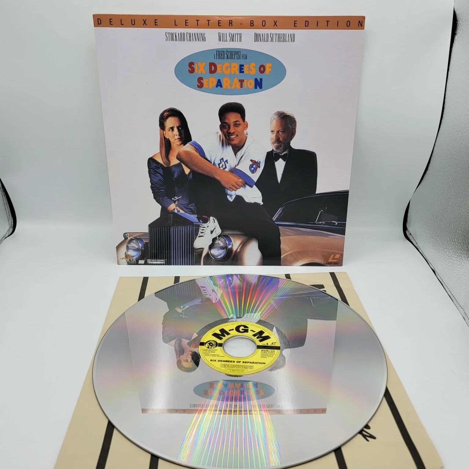 Six Degrees of Separation LaserDisc 1993 Drama Deluxe Letter-Box MGM