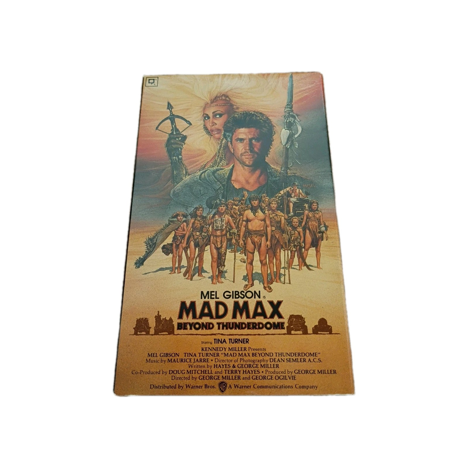 Mad Max Beyond Thunderdome Betamax Tape Warner Home Video 1986 11519 Beta