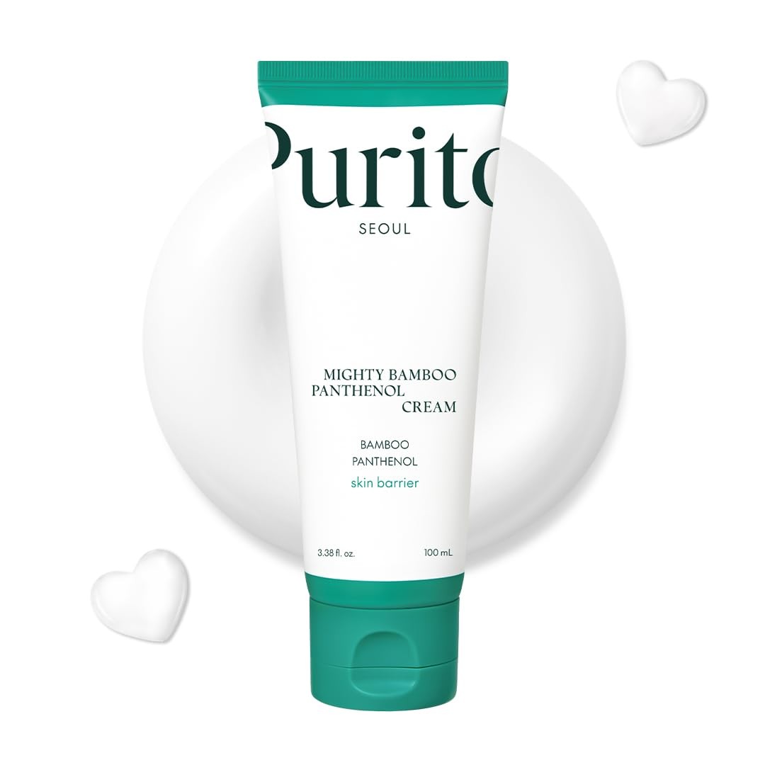 PURITO Panthenol 10% Post-Acne Cream | 3.38 Fl Oz (Pack of 1), 