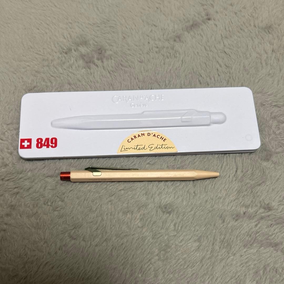 Caran D'Ache Limited 849 Crème Yourballpoint Pen Beige