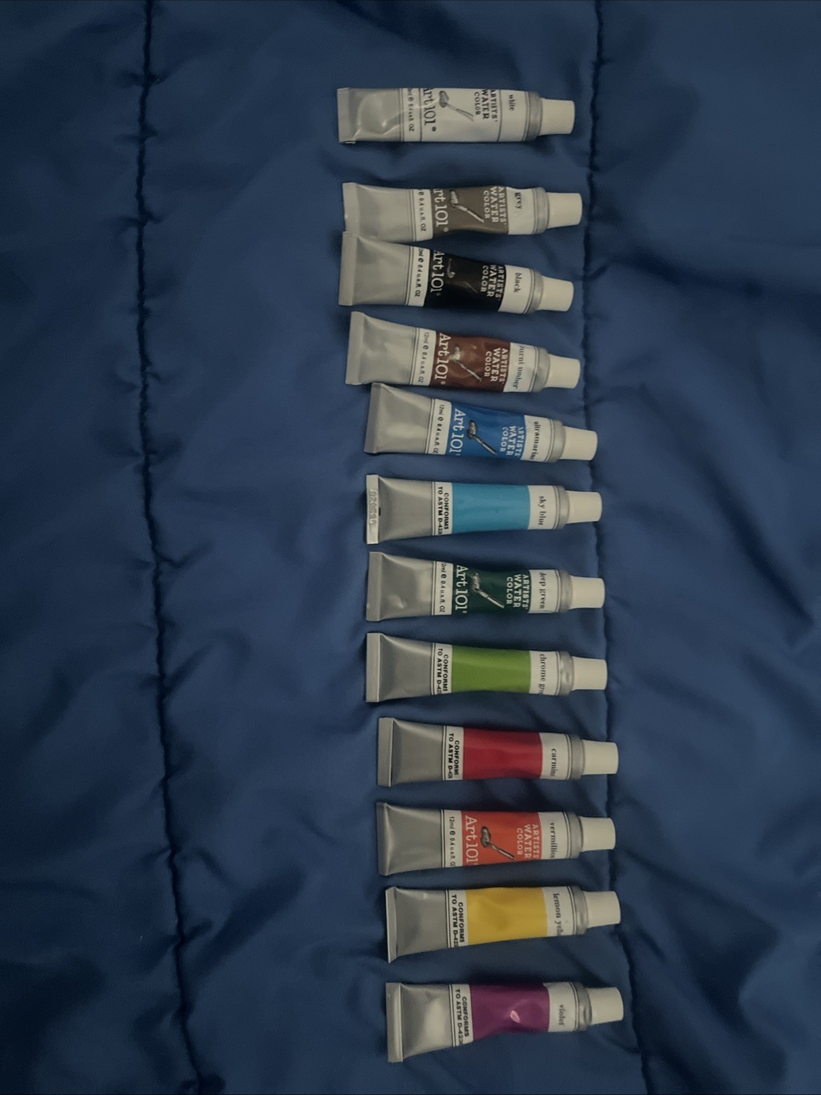 Art 101 Set Of Acrylic Paint (12 Colors)