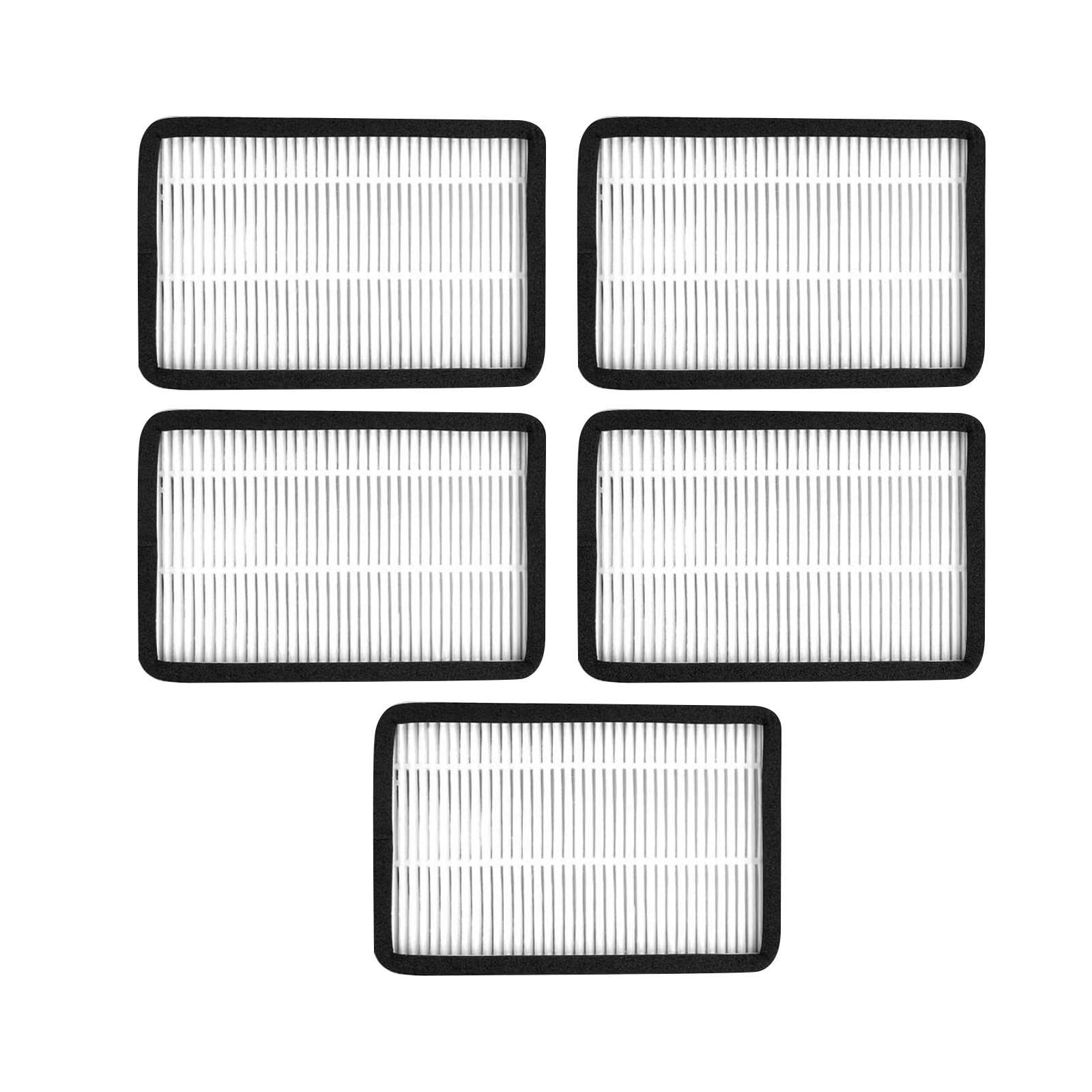 New 5 Pack For Kenmore EF-2 86880 Exhaust Vacuum HEPA Media Filters Replacement