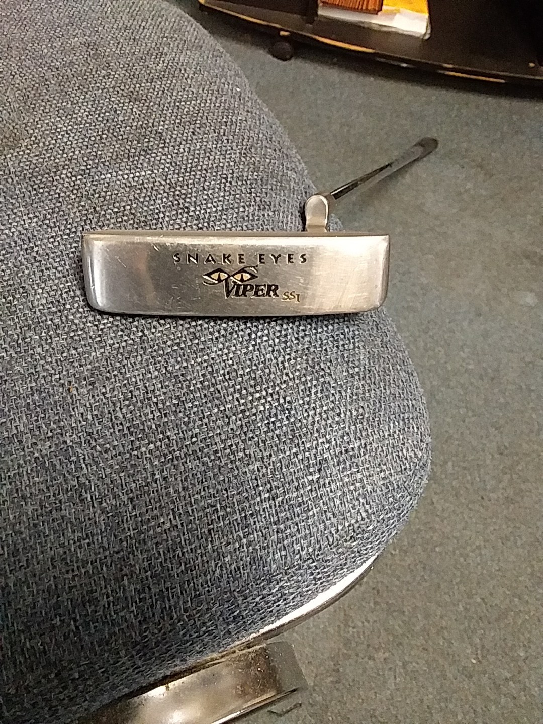 Snake Eyes Viper SSi Putter RH 38" Playable Grip Used 