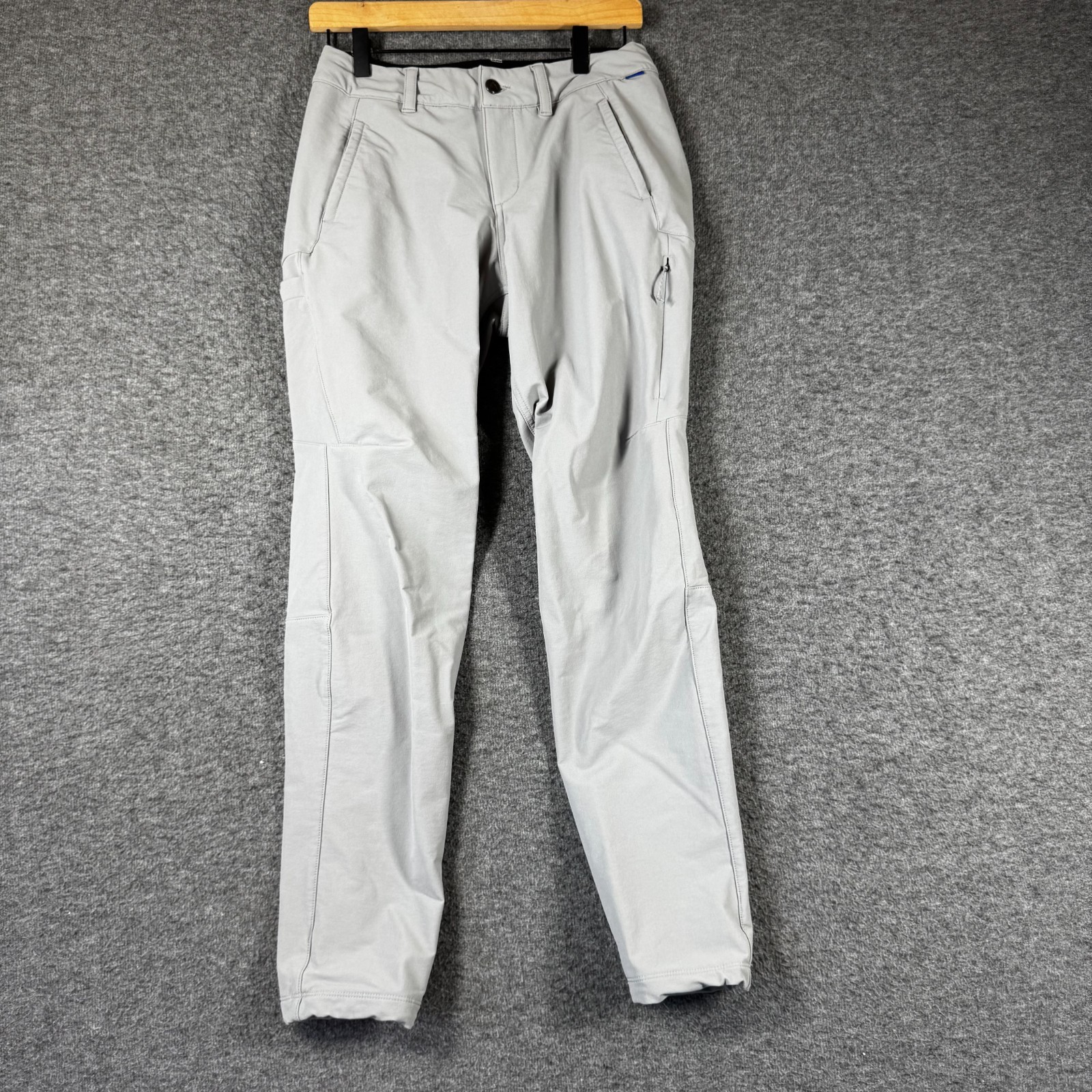 Burton Winter Shelter Pants Womens 25 Gray 28X29 Slim Fit