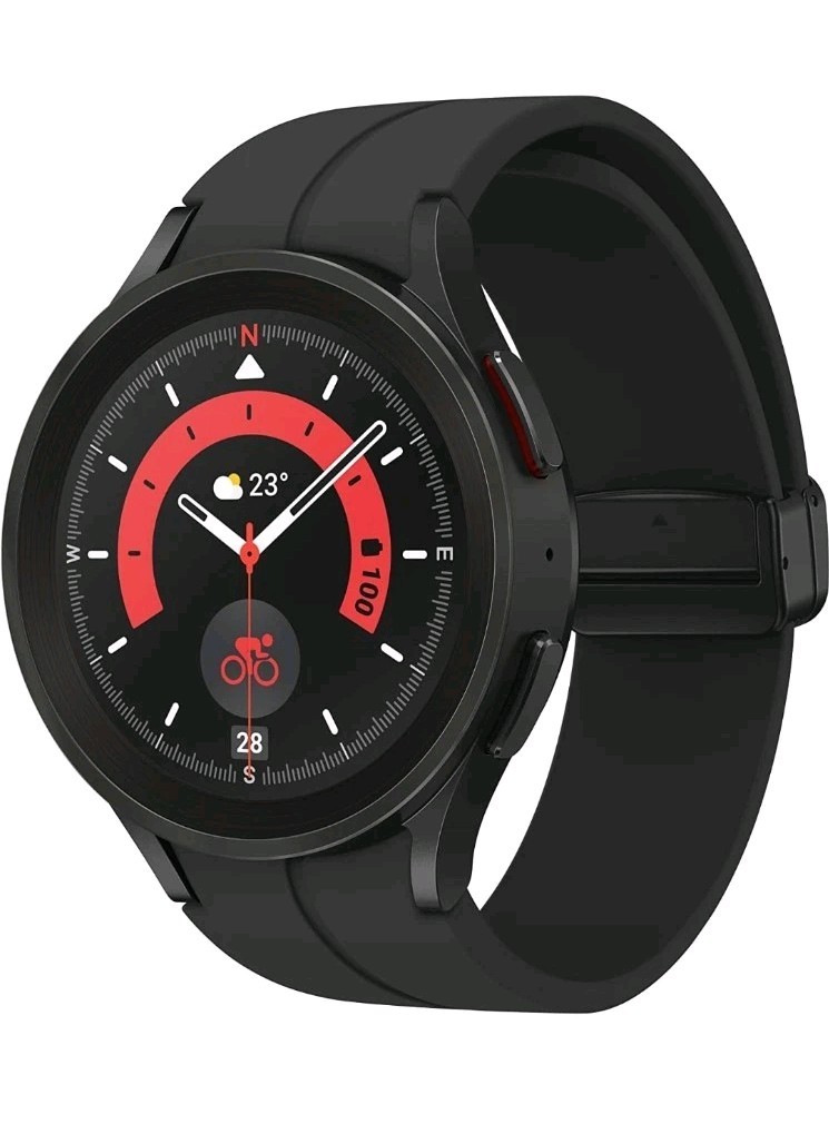 Samsung Galaxy Watch 5 Pro 45mm Titanium Black SM-R920 Bluetooth GPS – NEW...