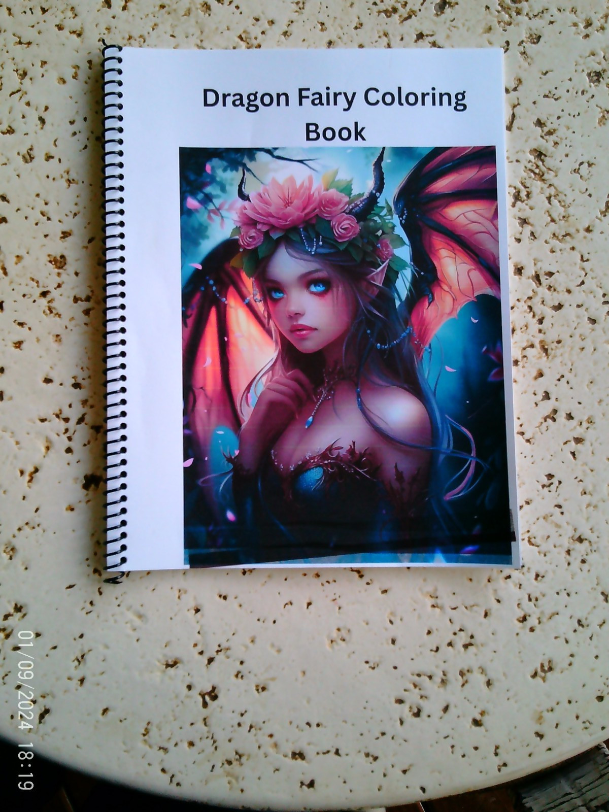 ✨ Dragon Fairy Coloring Book ✨ Unleash your imagination and soar into a world wh