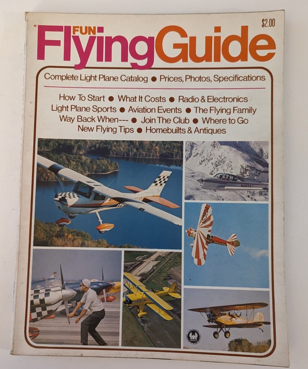 Vintage Fun Flying Guide Magazine 1971