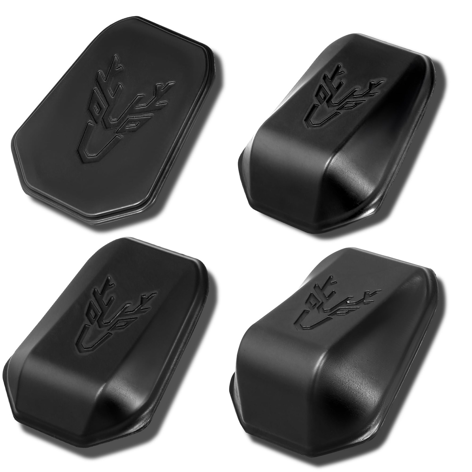 IWB Holster Wedge Kit-Comfortable & Concealment Top+Medium+Short+Pad, Black 