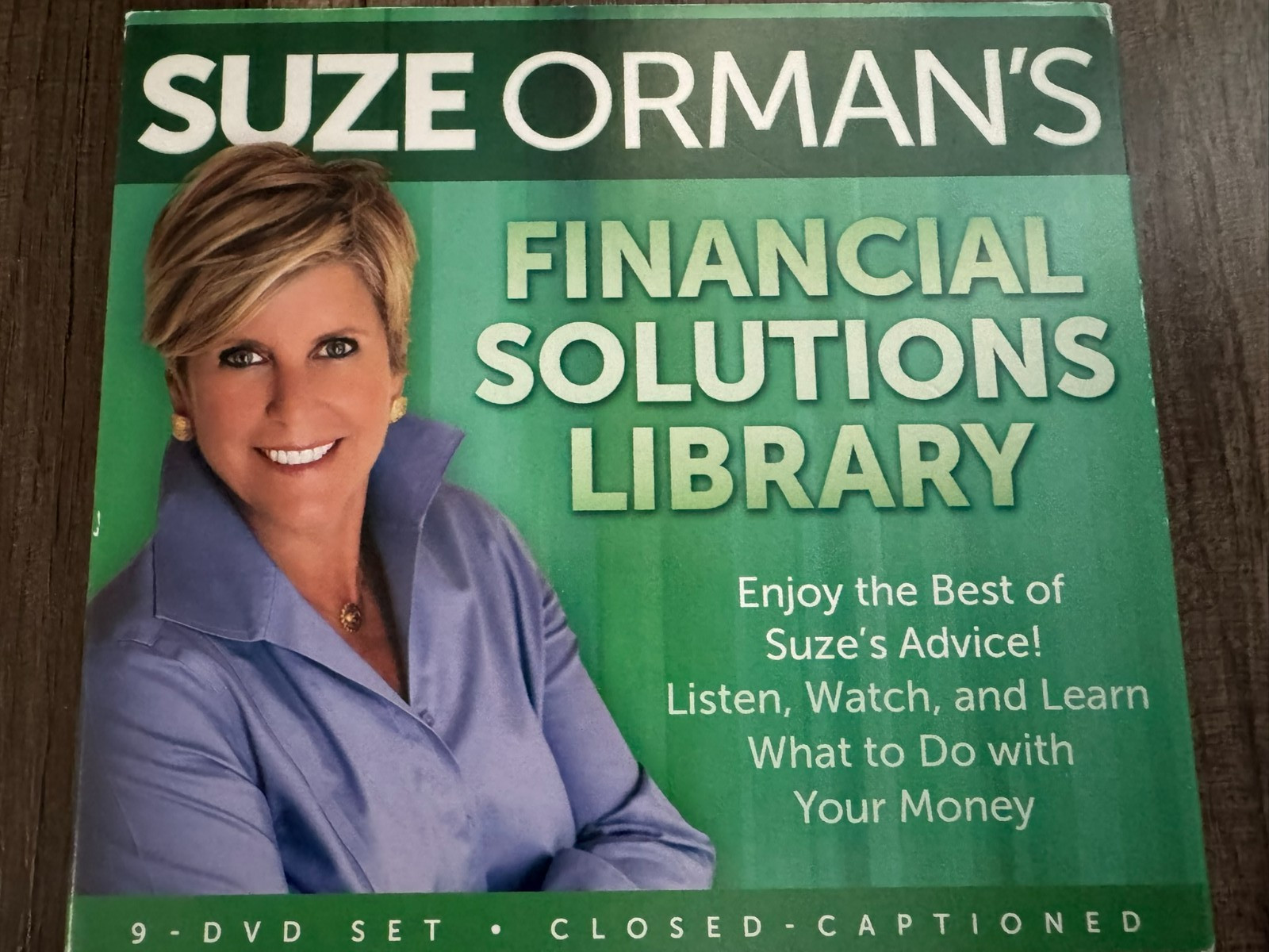 Suze Orman’s Financial Solutions Library 9-DVD Set NEW 