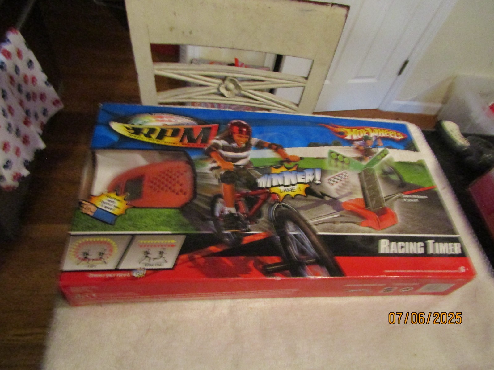 Mattel HOT WHEELS RPM Electronic Racing Timer 2 Lane Drag Race BIKE or RUN NEW