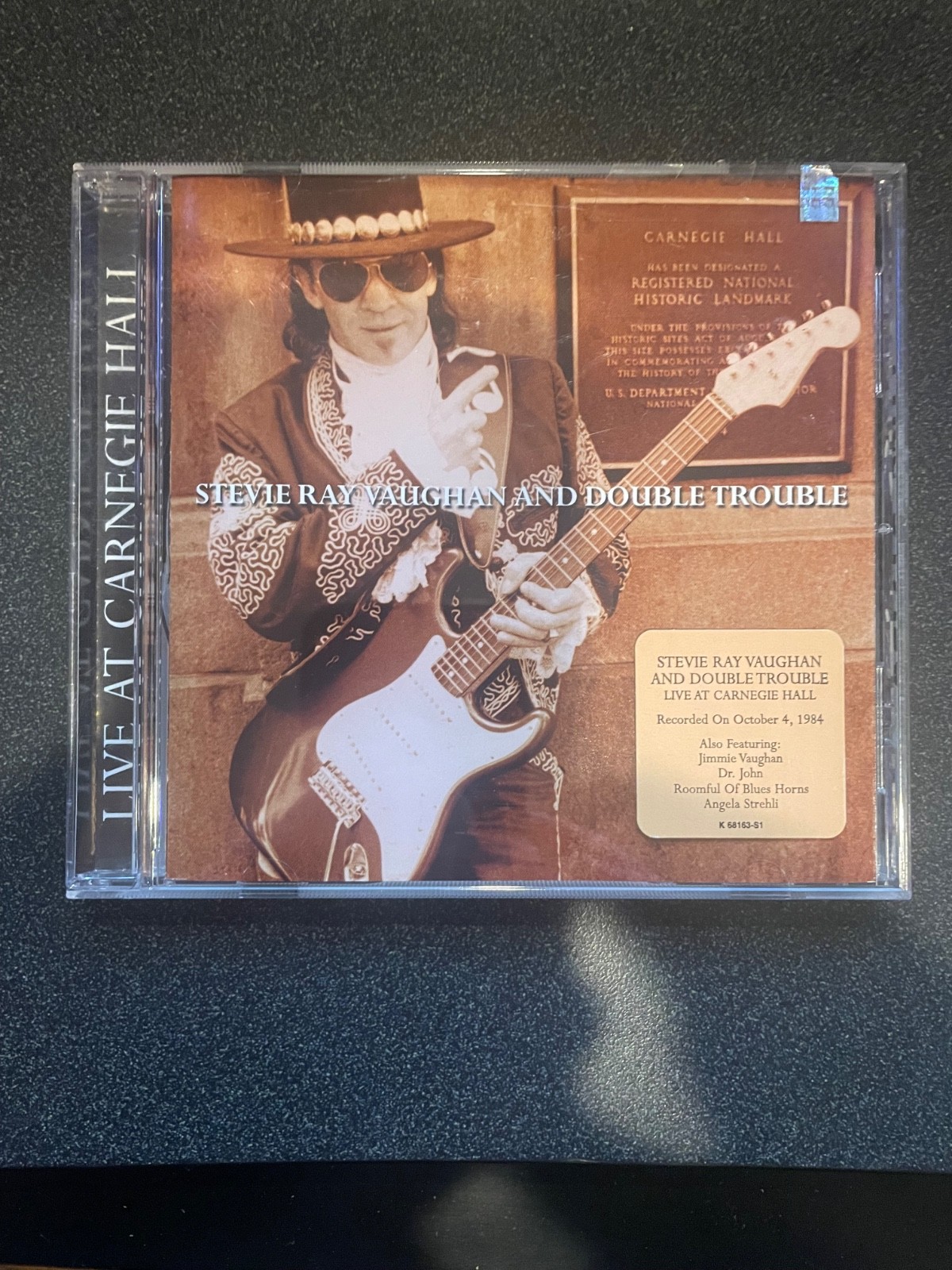 Stevie Ray Vaughan And Double Trouble Live At Carnegie Hall CD 1997