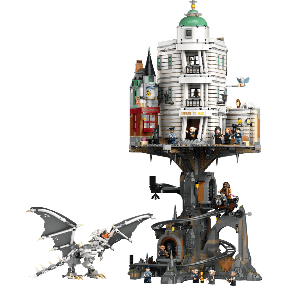 NEW Gringotts Wizarding Bank 76417-PCS-4803 Magical Building Complete set Gift