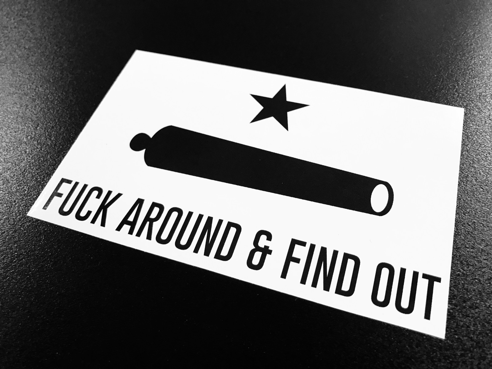 F Around  & Find Out - Sticker