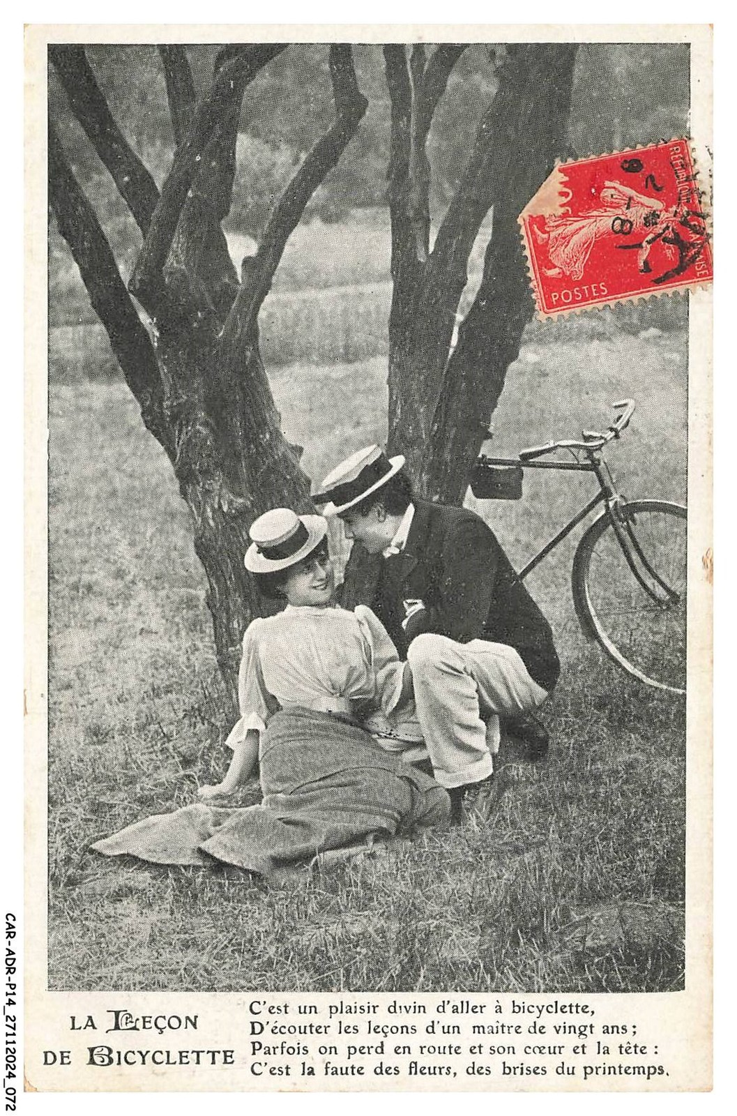 CAR-ADRP14-0728-CYCLING - The Bicycle Lesson