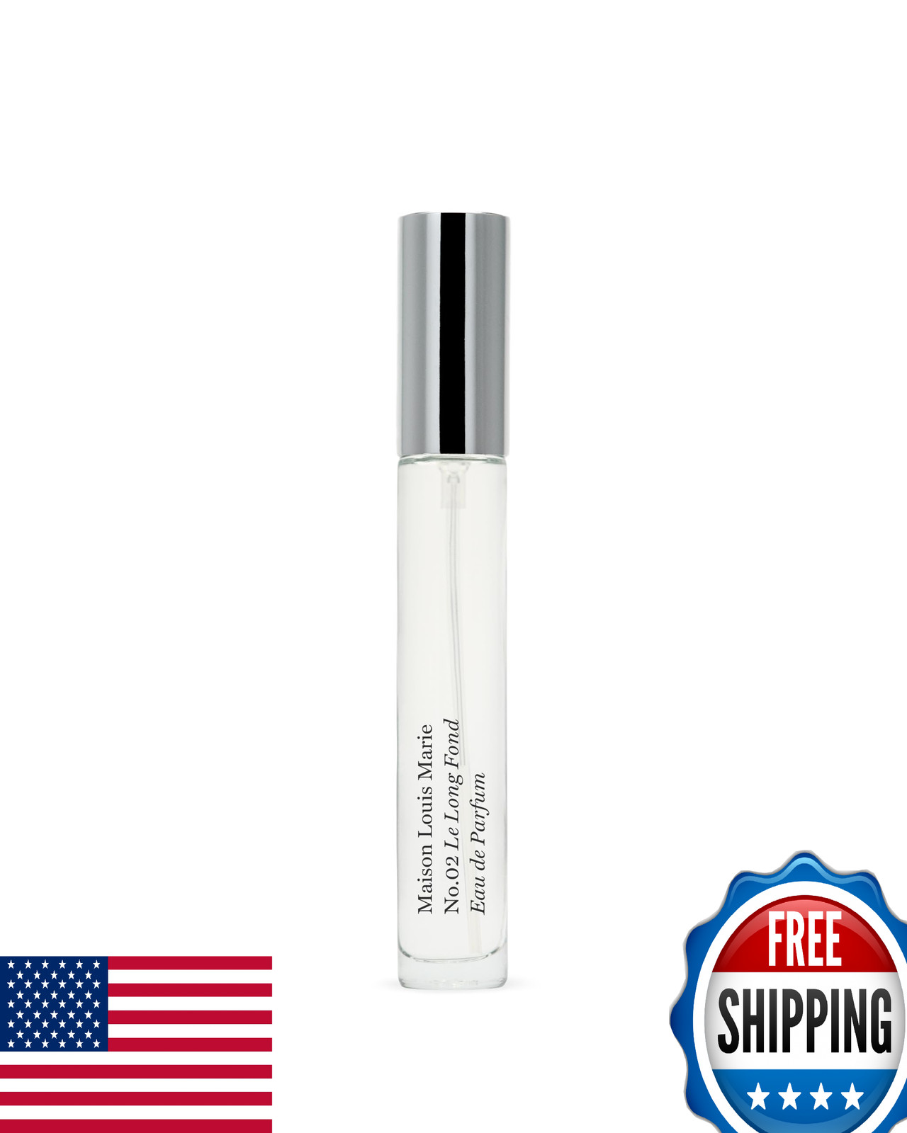 Maison Louis Marie No.02 Le Long Fond EDP Travel Spray 0.3 fl oz Luxury