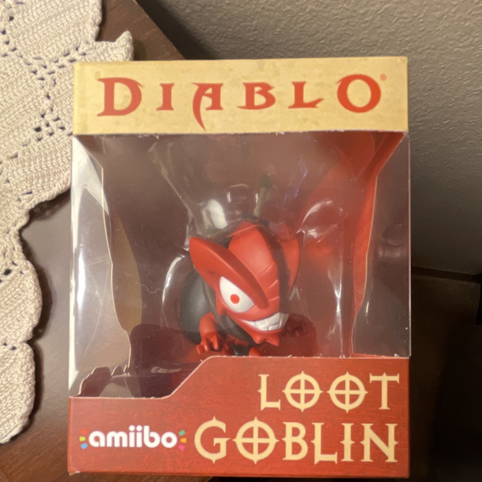 Blizzard Loot Goblin Amiibo Figure Diablo III Model 2018 amiibo Series Diablo