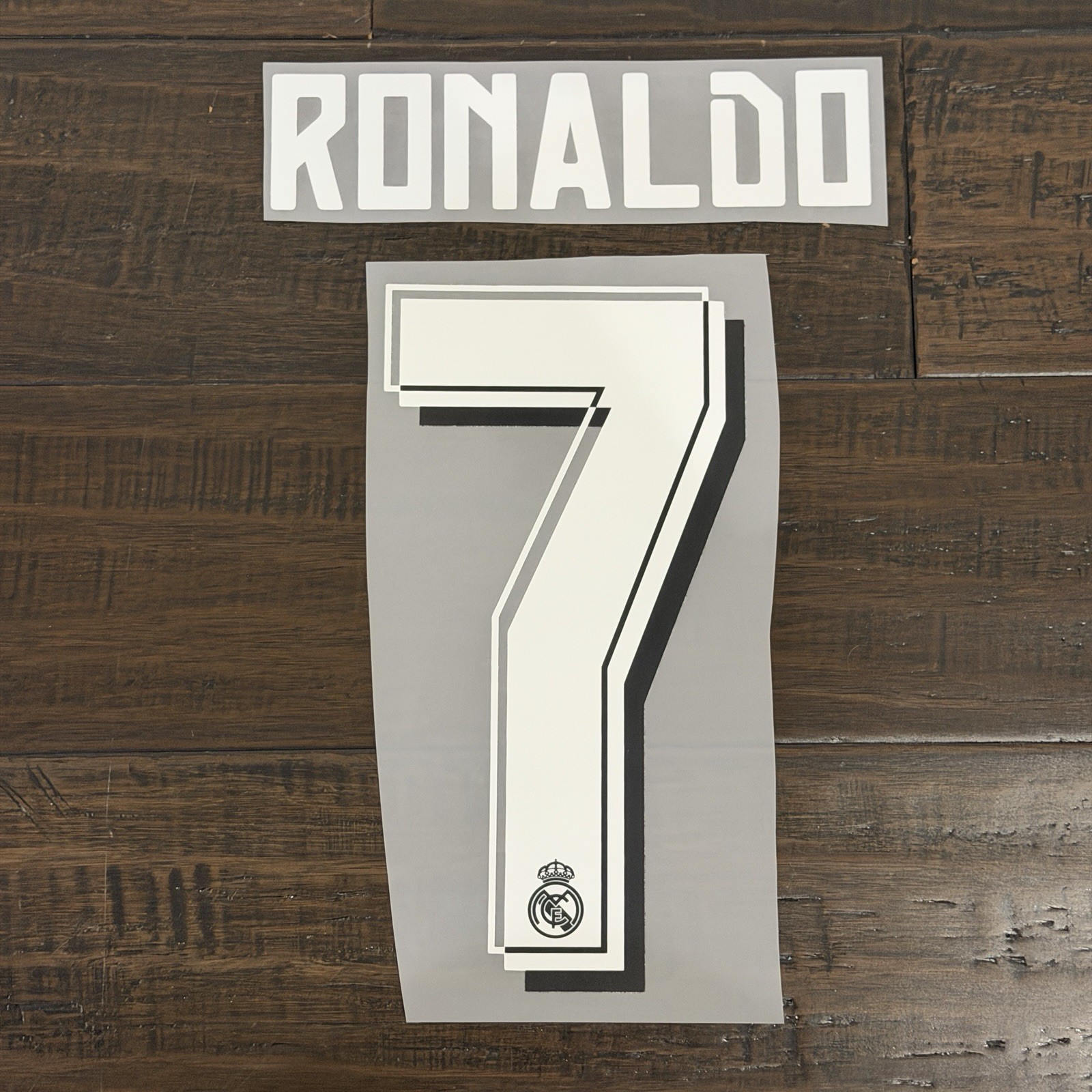 2015-16 RONALDO CR7 Away Real Madrid Nameset Name Number Dorsal