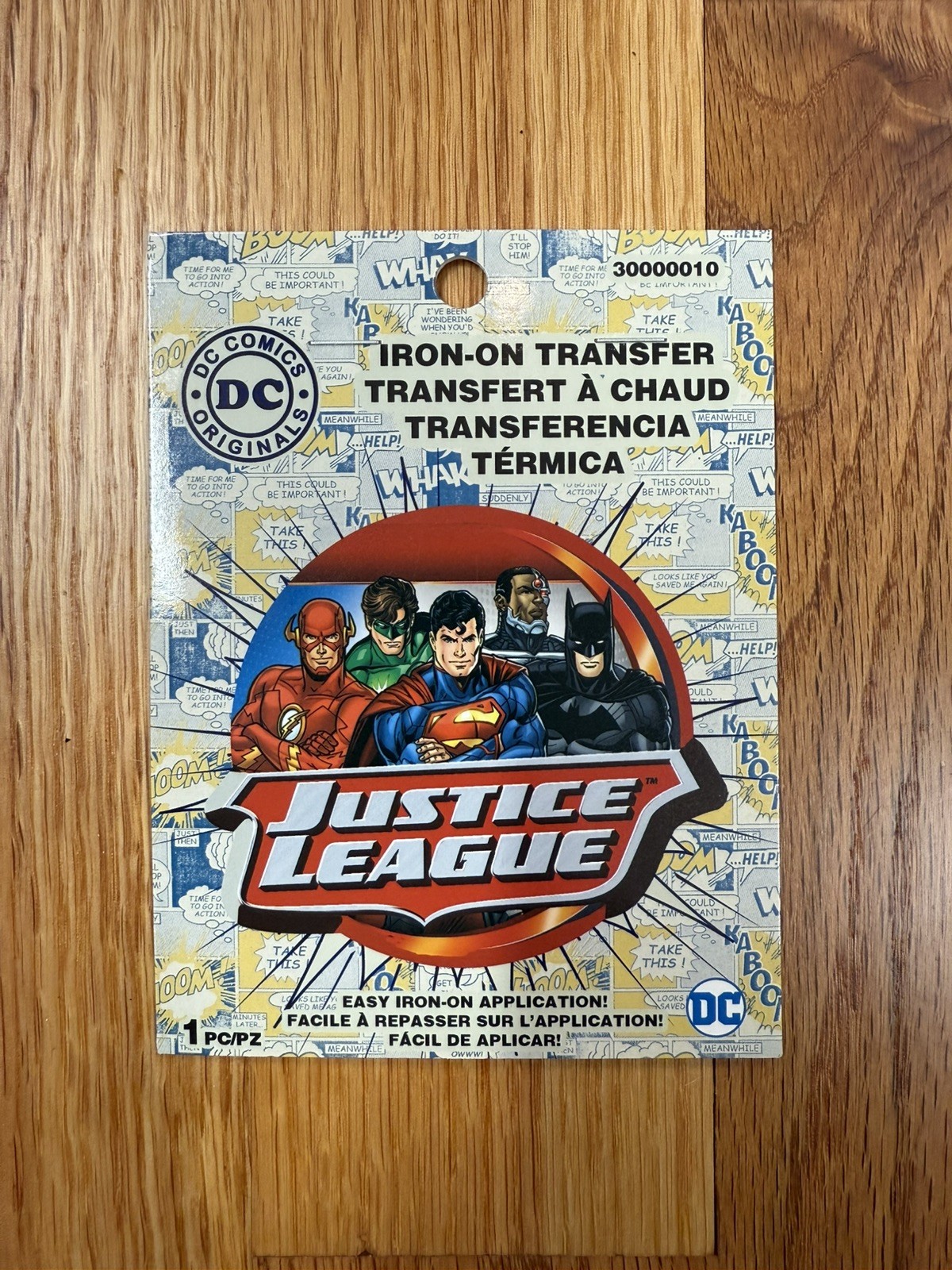 DC Comics -Iron On Transfers - Justice League 