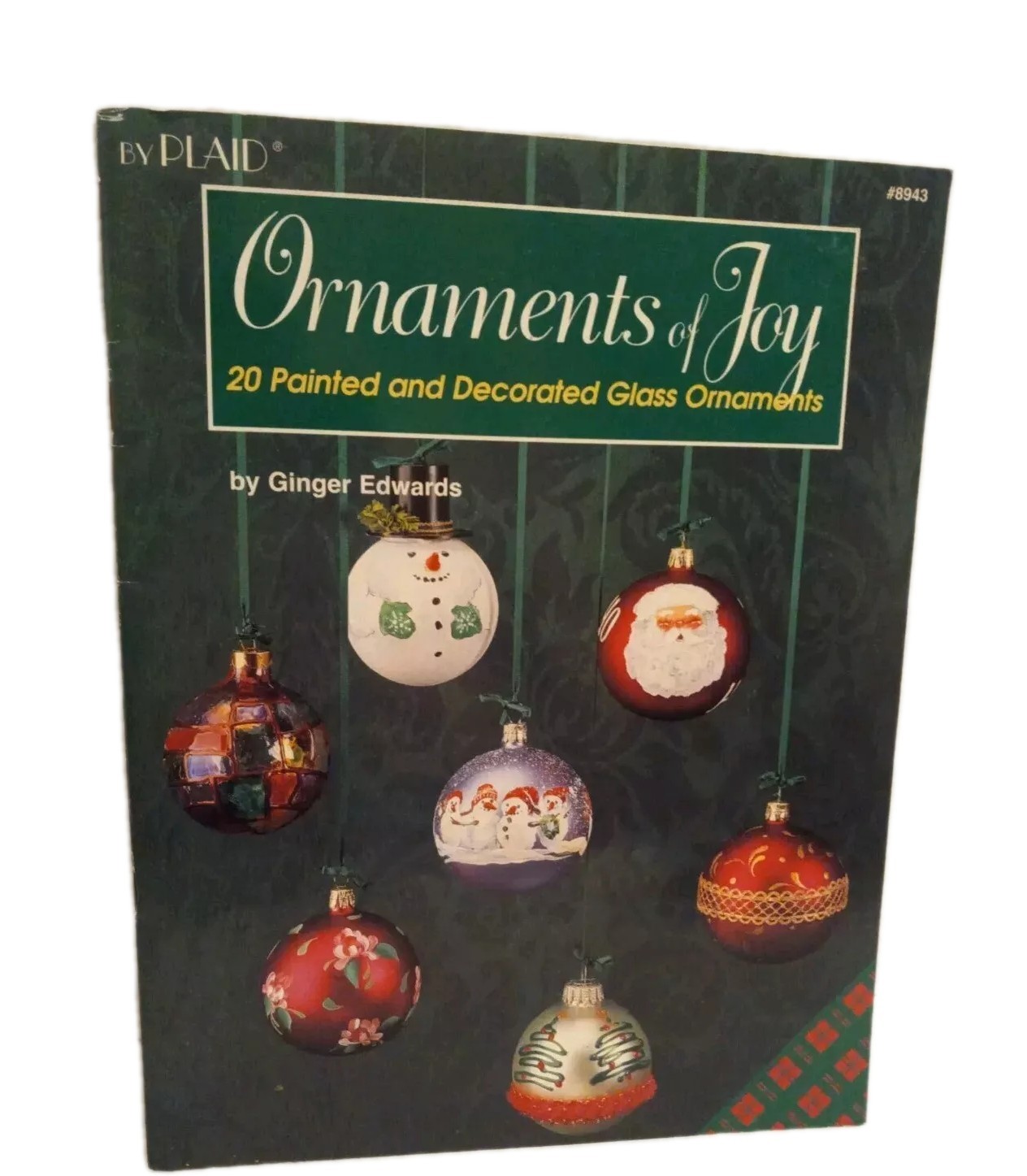 Ornaments of Joy Painting Book-Edwards-20 Projects-Snowmen/Santa/Birds/Flowers