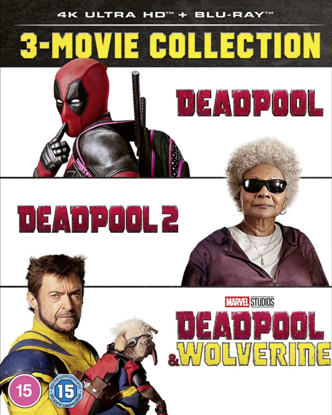 Marvel's Deadpool & Wolverine Triple Pack (4K UHD Blu-ray) (UK IMPORT)