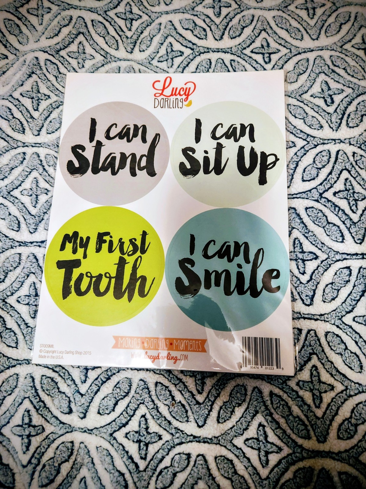 I CAN MILESTONE STICKERS