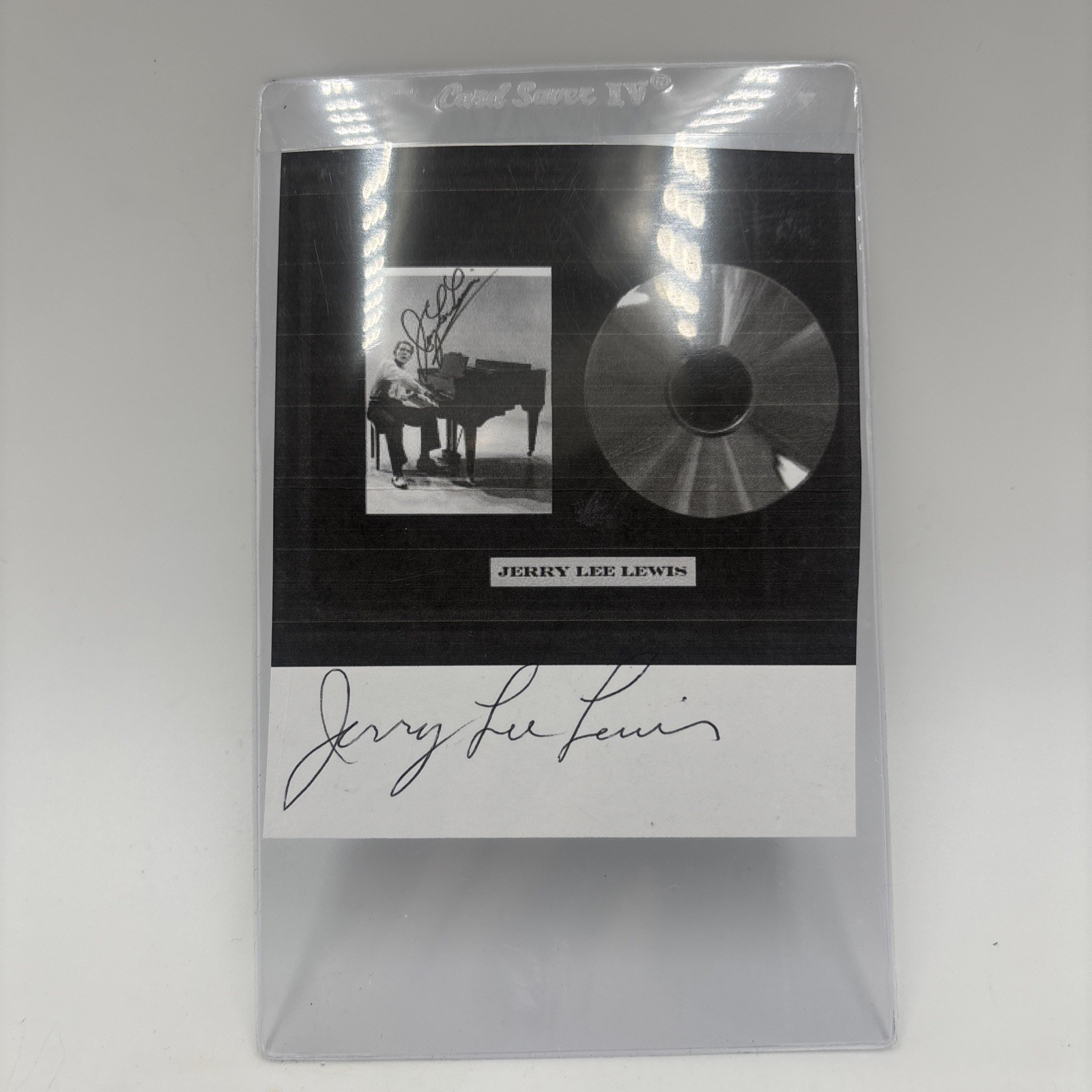 Jerry Lee Lewis Signed 8X10 B&W Photo Auto Autographed reprint