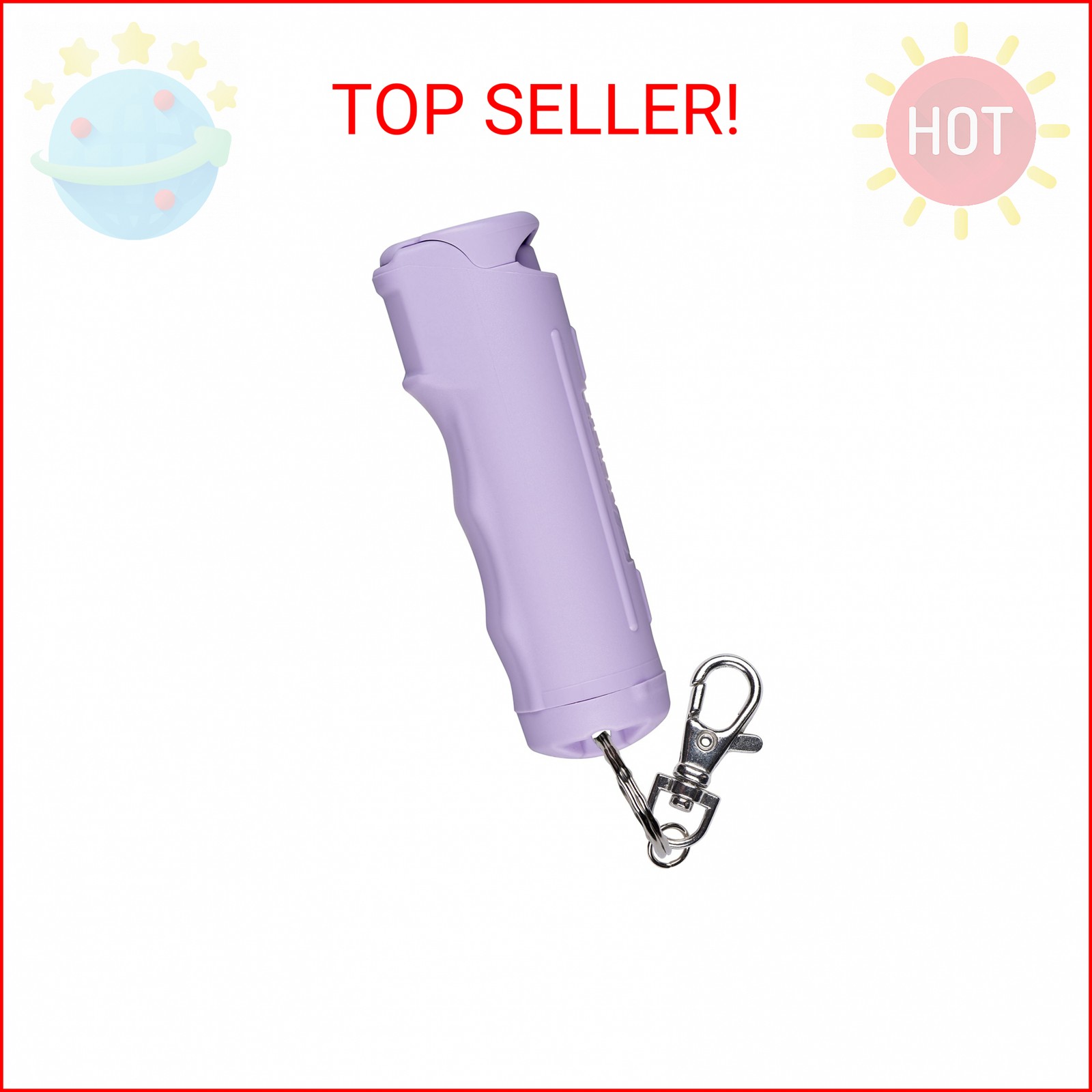 SABRE Pepper Gel with Fast Flip Top, Maximum Strength Pepper Gel, Snap Clip for 