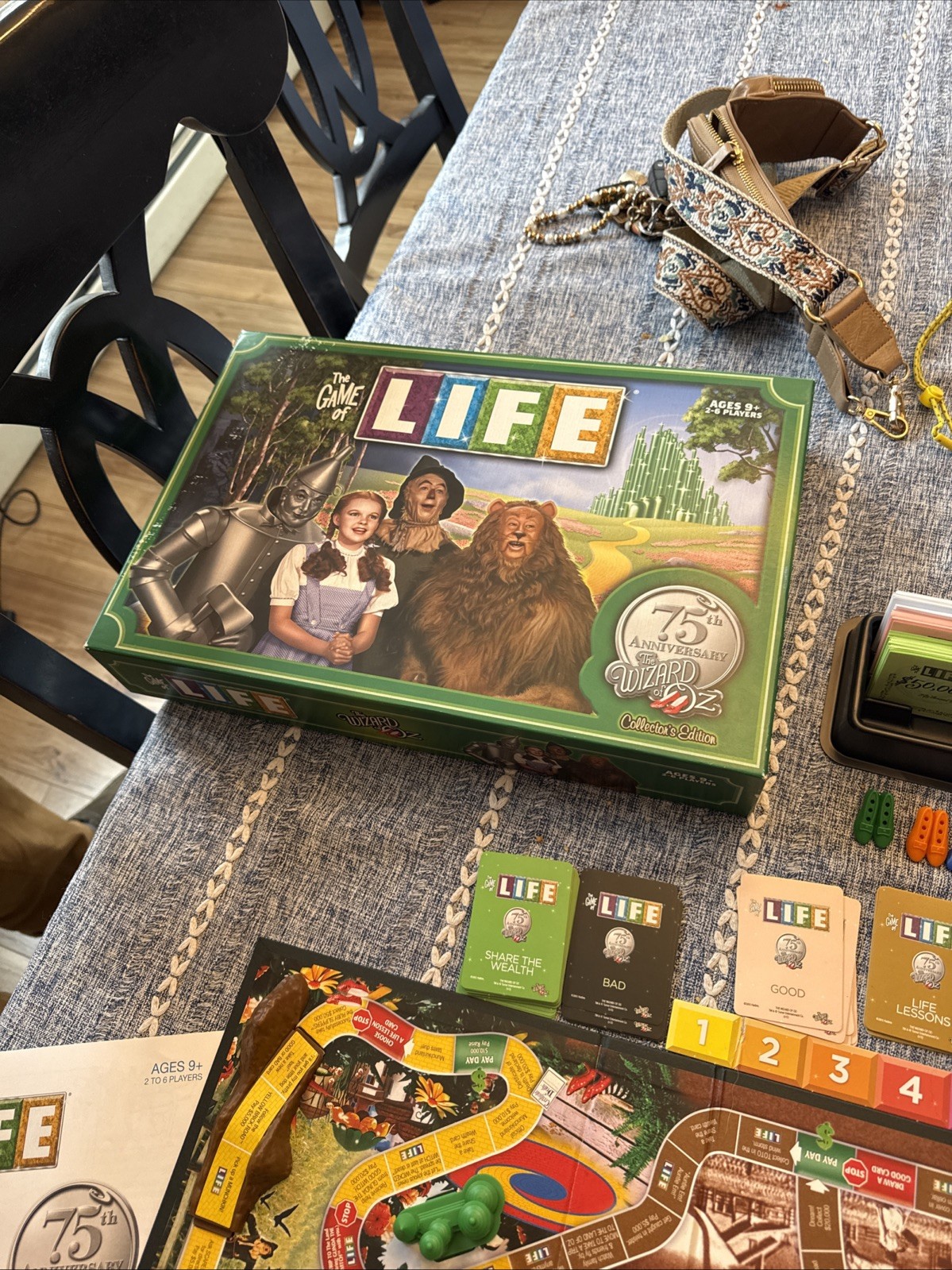 Game Of Life The Wizard Of Oz 75th Anniversary Collector's Edition Board Game