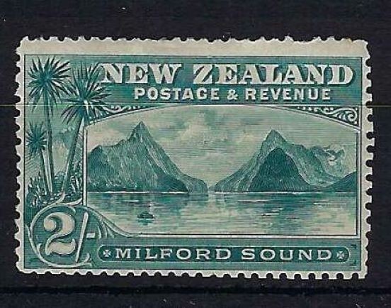 NEW ZEALAND SG258 1898 2/= GREY-GREEN MTD MINT (d)