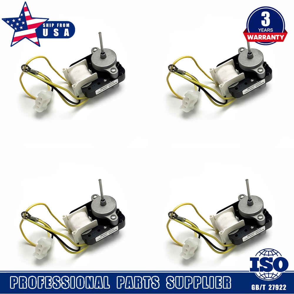 4X WR60X10168 Refrigerator Condensor Compressor Fan Motor Fit for GE AP3855309
