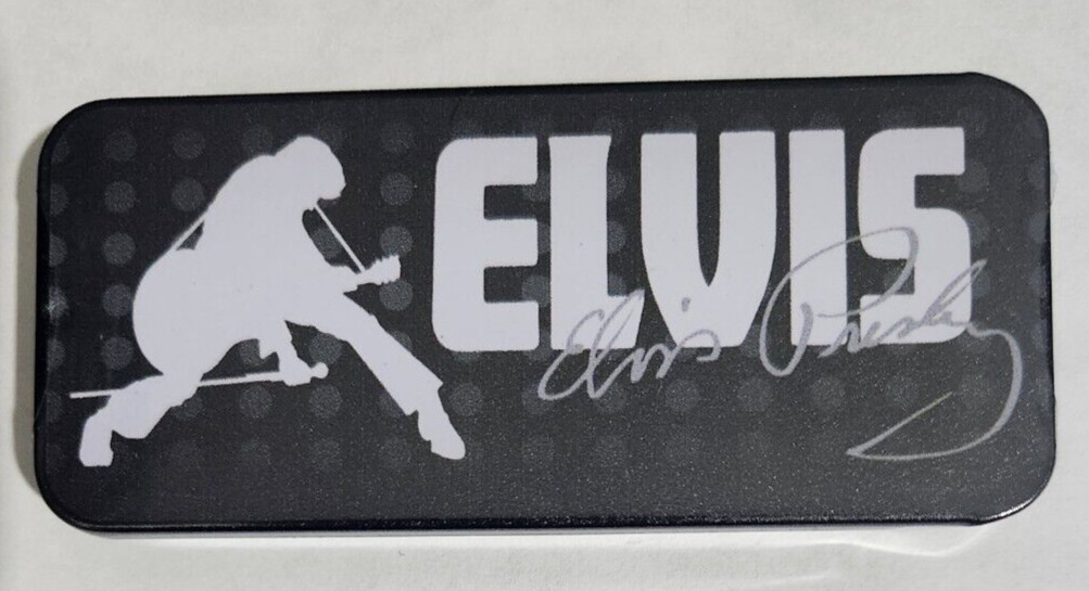 Dunlop EPPT09 Elvis Silhouette pick tin Medium GUITAR picks DISCONTINUED NEW
