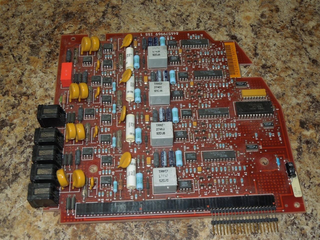 Vintage IBM 846579969 ISS 1 Computer / PC Card