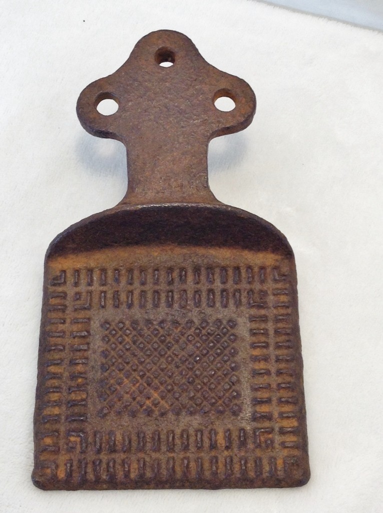 Antique Cast Iron Foot Pedal Step Rare Collectible Buggy Carriage Part