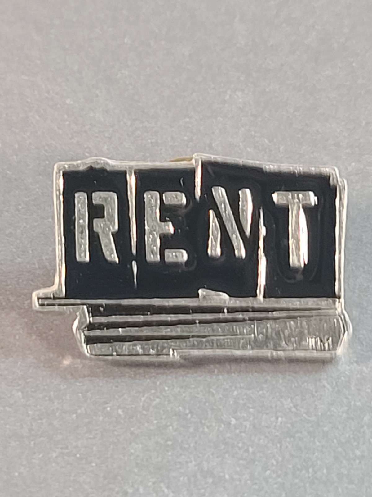 Vintage Broadway Pin RENT Musical Authentic Official Merchandise Theater