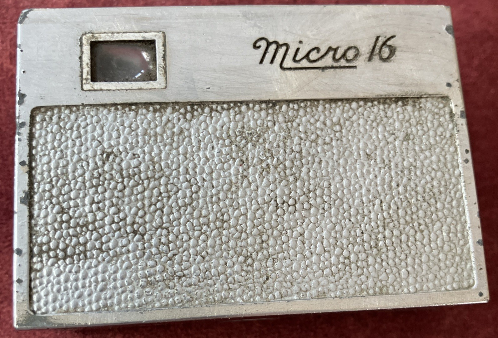 Whittaker Micro 16 Spy Subminiature Camera Untested Parts Repair