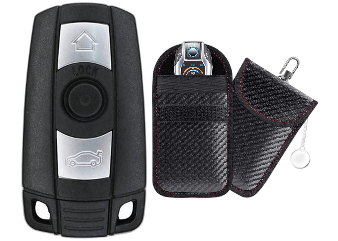 Smart Replacement Key Fob 2006-2011 BMW 3 5 Series FCC: KR55WK49127 MPN: w/Case