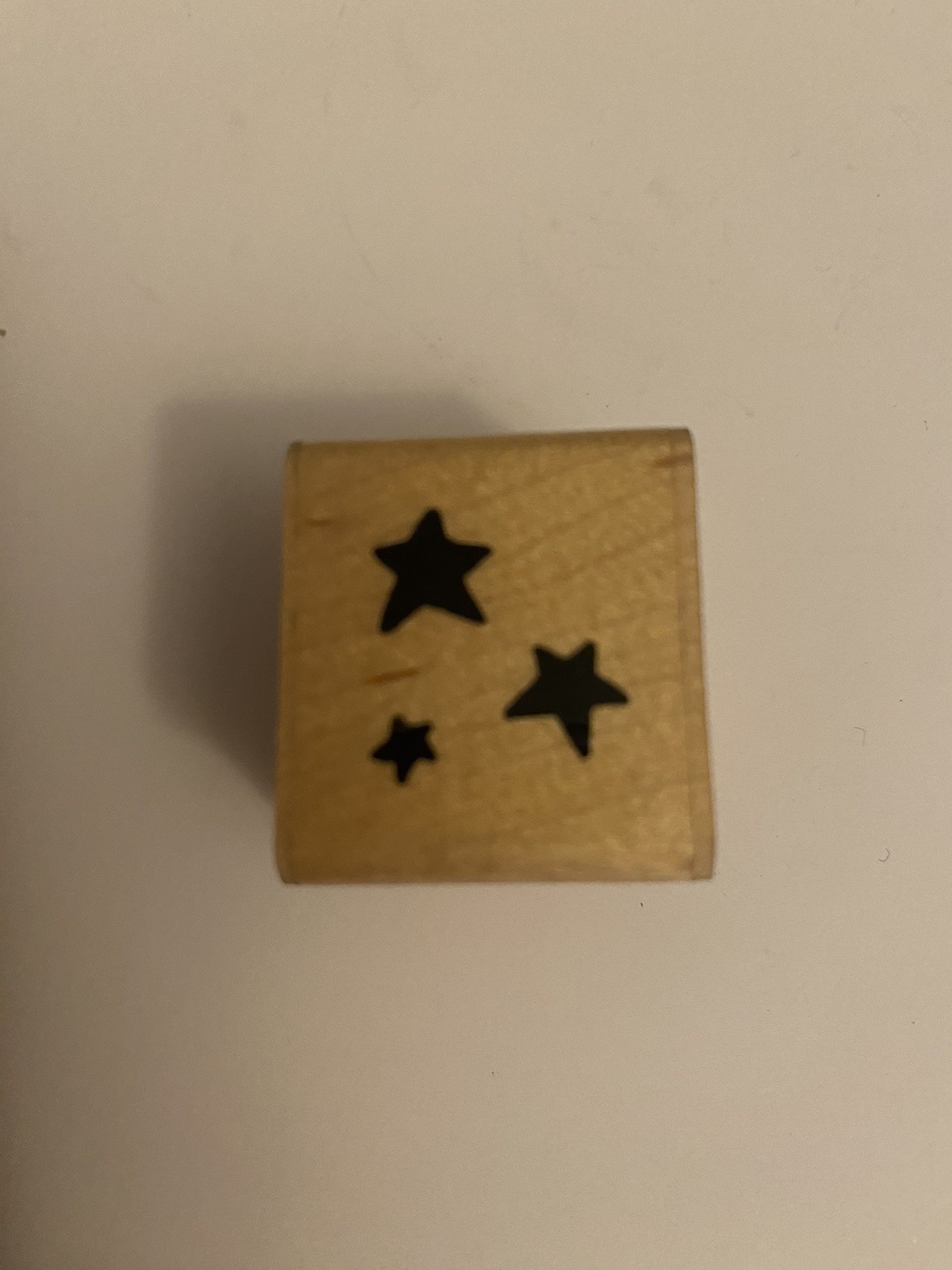 JRL Design Stars Wood Mounted Rubber Stamp RS67