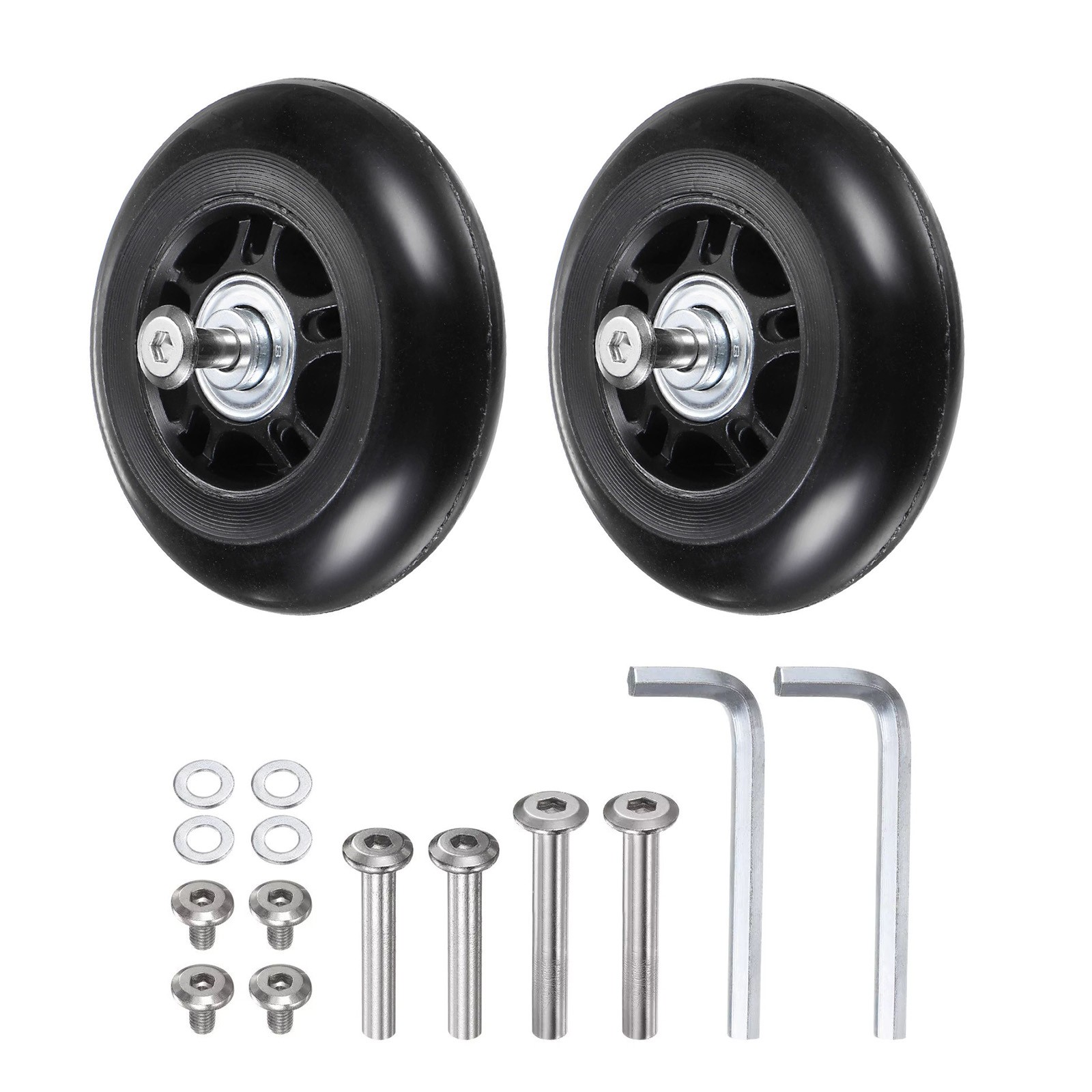 Wear-resistant Luggage Replacement Wheels Kits Universal Repair Accessories