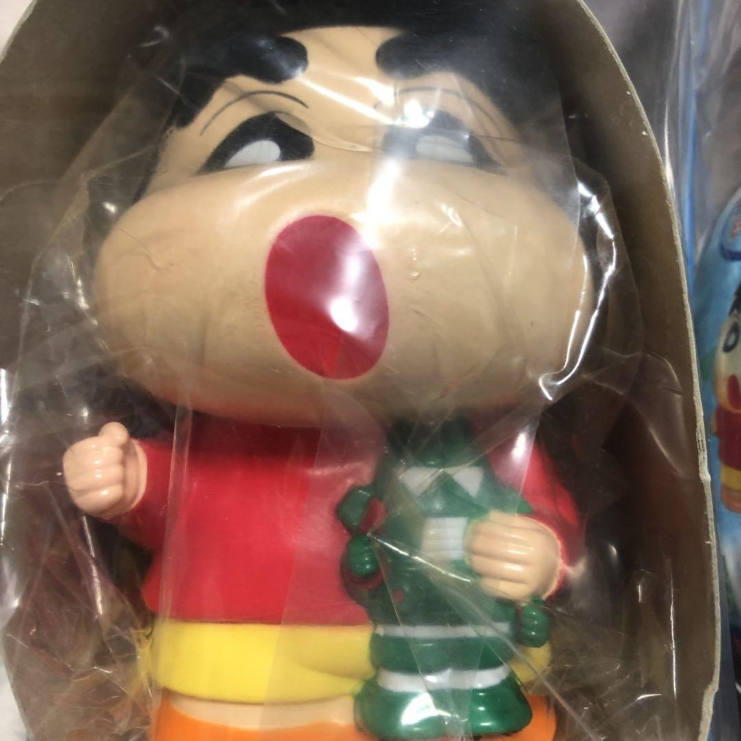 Crayon Shin-Chan Talking Piggy Bank 3 Items Used No Motion