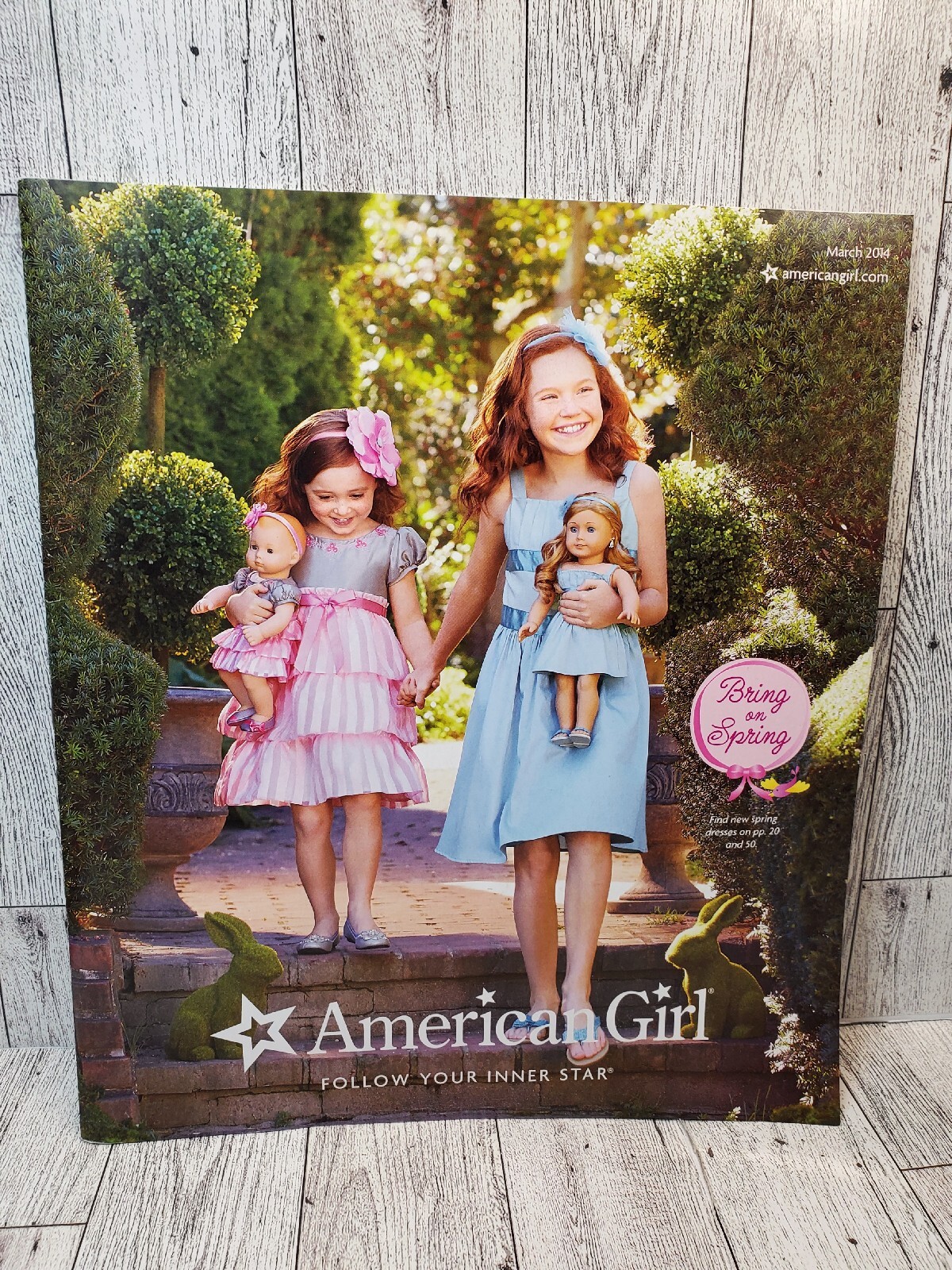 AMERICAN GIRL DOLL  Catalog March 2014 Bring On Spring