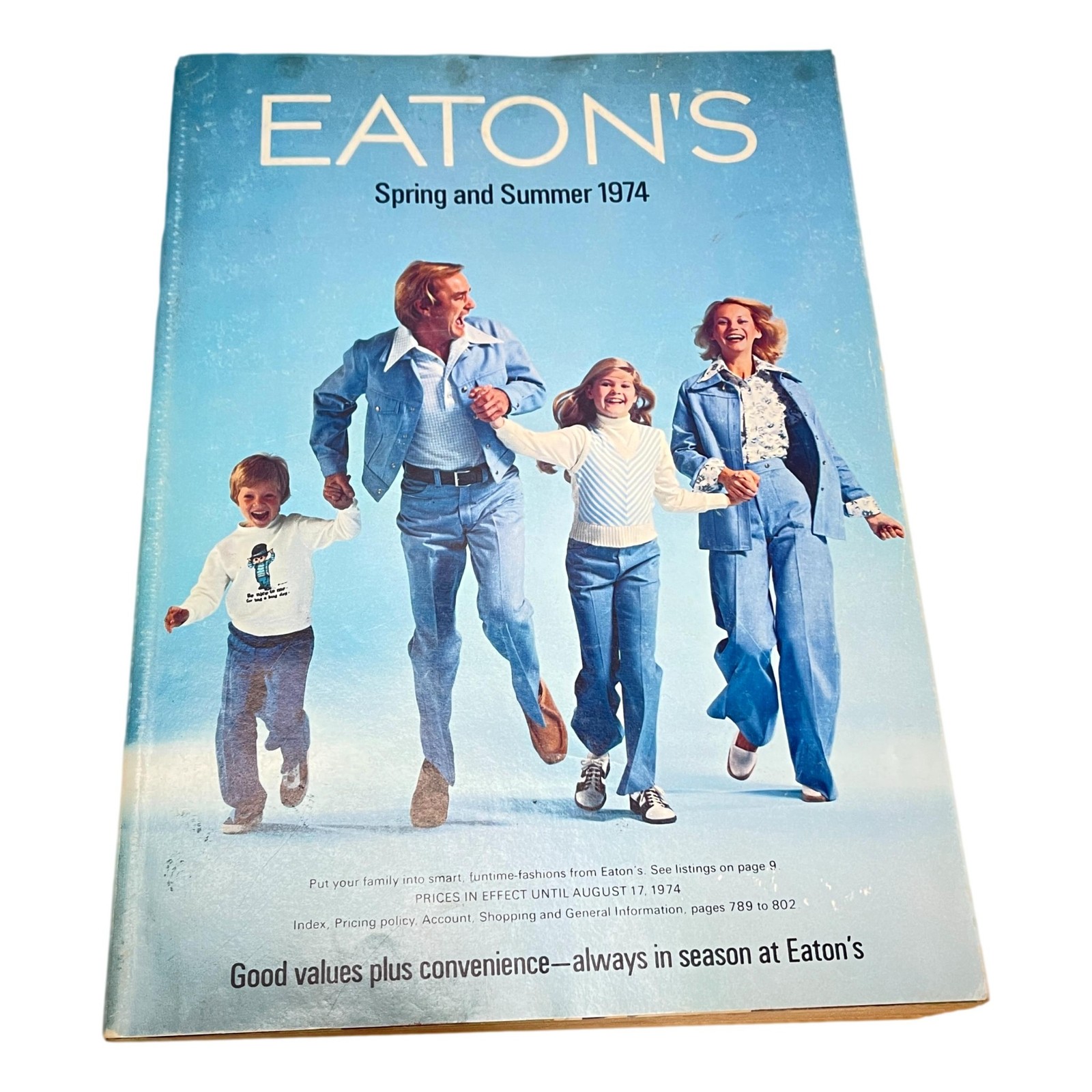 Eatons Canada Catalog Book 1974 Spring Summer Pant Suits Girdle Vintage PB