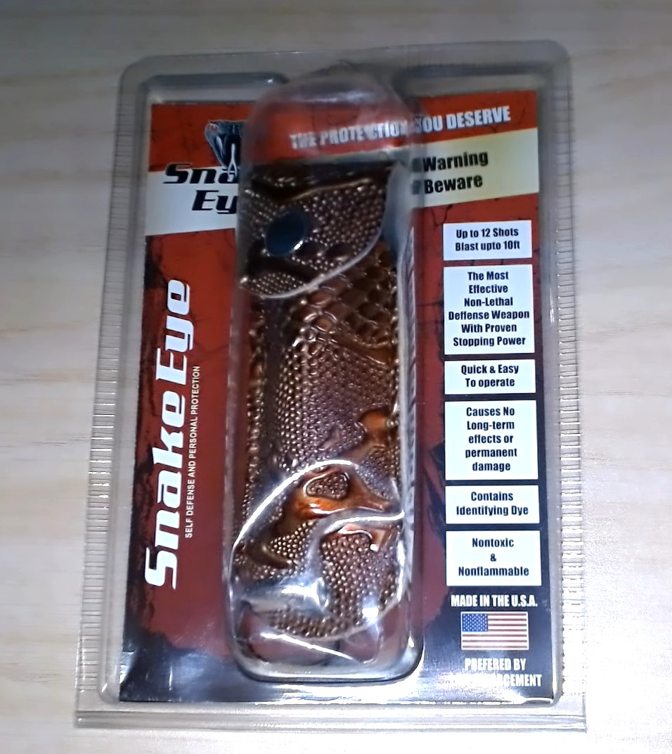 Snake Eye Mace Red Pepper Spray 