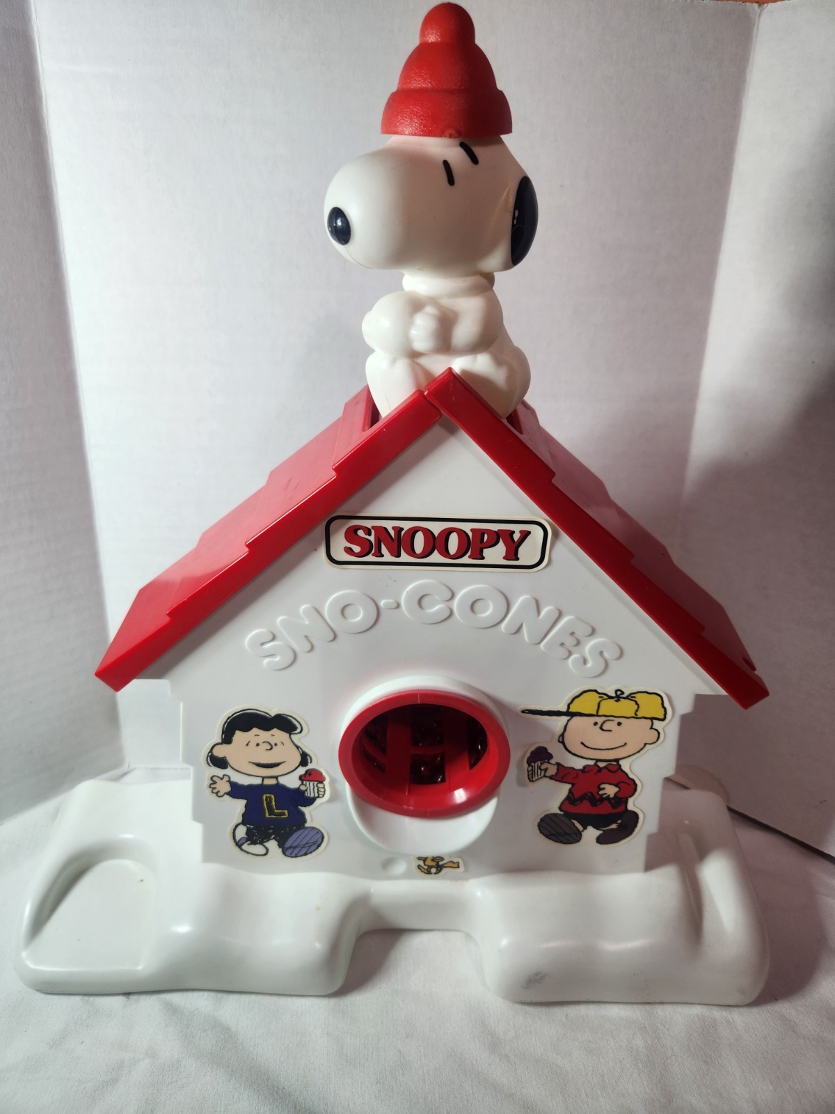Incomplete Hasbro Peanuts Snoopy & Friends Sno-Cone Machine Missing Pieces 1999