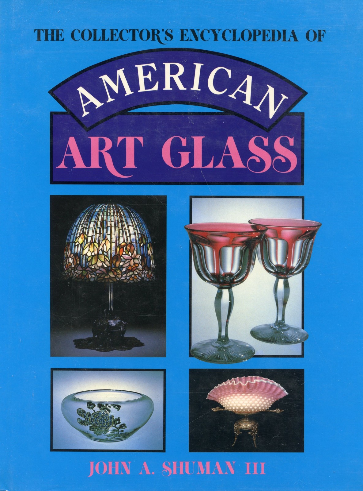 American Art Glass - Makers Types Marks / Illustrated Book + Values