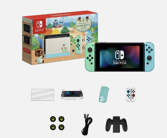 NEW Nintendo Switch Animal Crossing Limited Edition Korean Version.